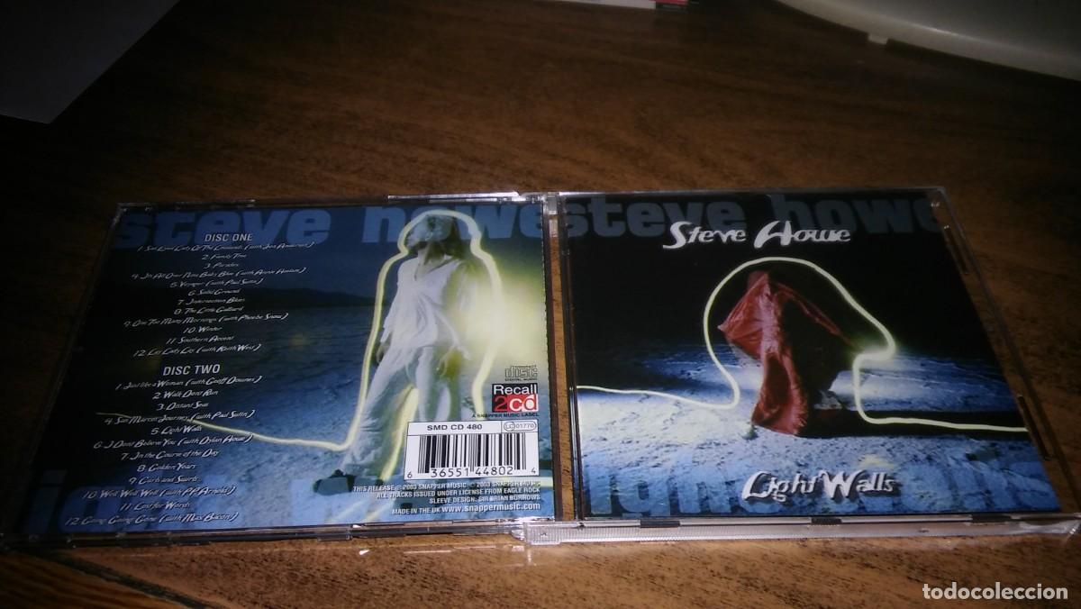 CDs de m&uacute;sica: STEVE HOWE - LIGHT WALLS (2CD 2003) - Foto 1
