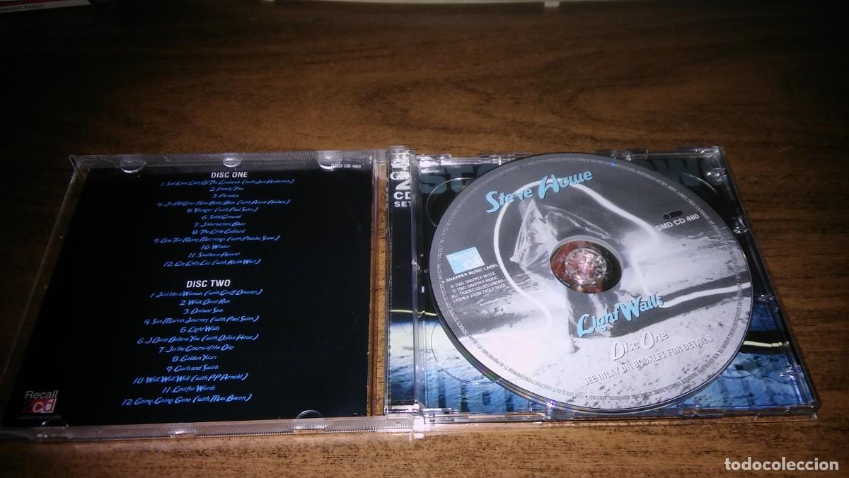 CDs de m&uacute;sica: STEVE HOWE - LIGHT WALLS (2CD 2003) - Foto 2