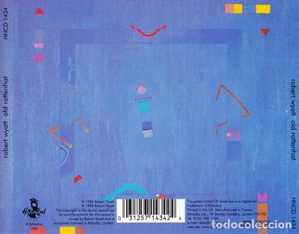 CDs de m&uacute;sica: Robert Wyatt &ndash; Old Rottenhat - Foto 2