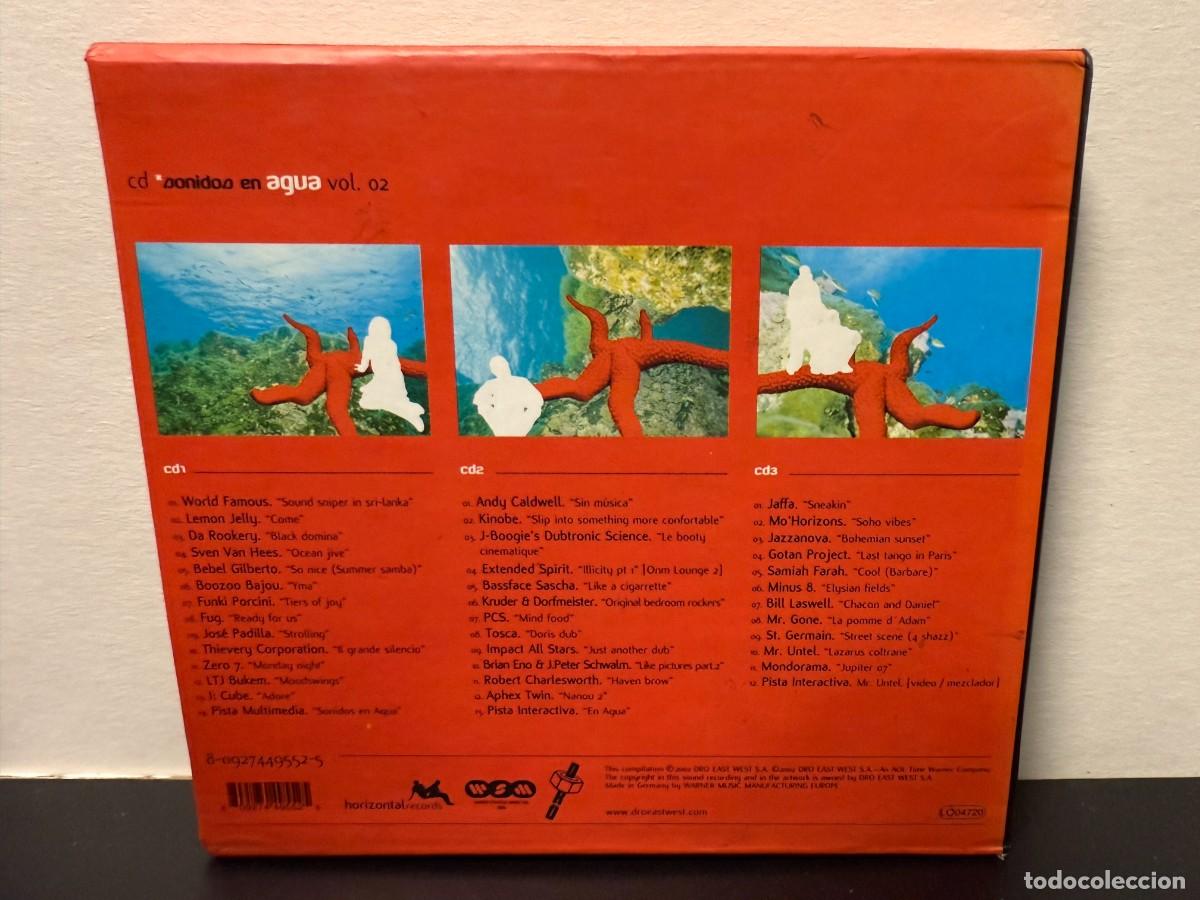 CDs de m&uacute;sica: Various - Sonidos En Agua Vol. 2 (3xCD) - Foto 2