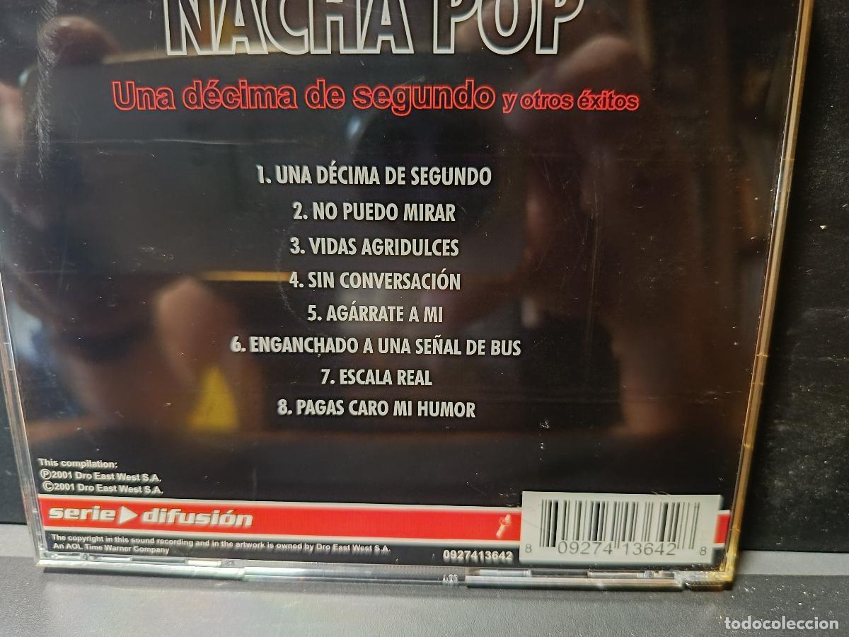 CDs de m&uacute;sica: Nacha pop. Una Decima de segundo... CD. PEPETO - Foto 2