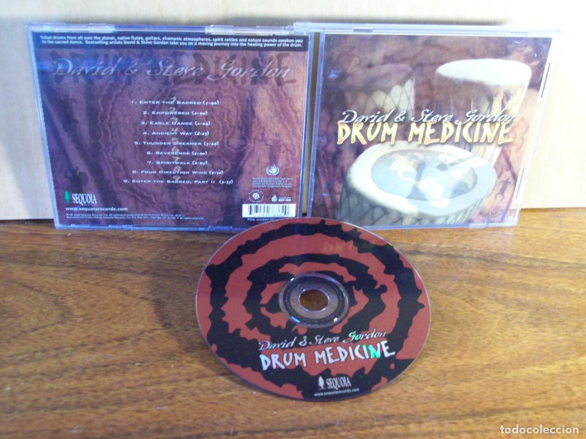 CDs de m&uacute;sica: DAVID & STEVE GORDON - DRUM MEDICINE - CD - Foto 1