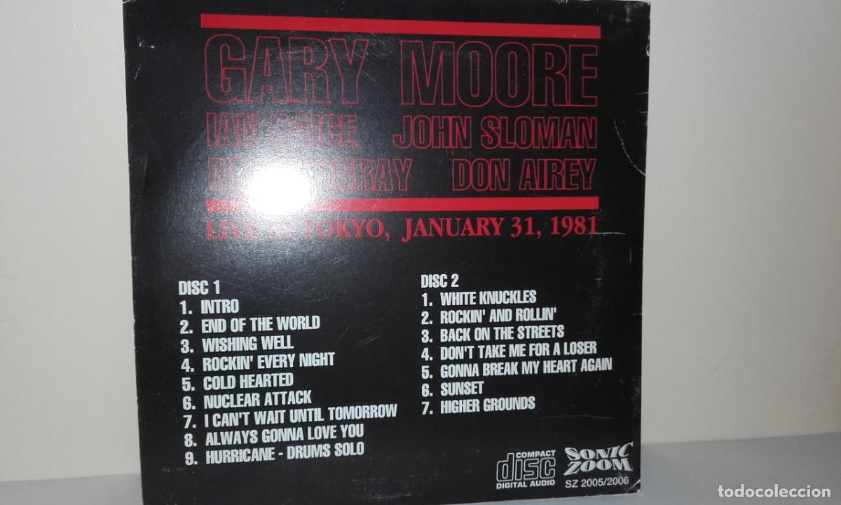CDs de m&uacute;sica: Gary Moore : Nuclear Attack - Live Tokyo 1983 (Japan 2CD) - Foto 2