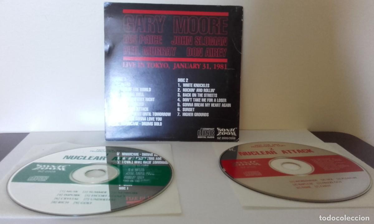 CDs de m&uacute;sica: Gary Moore : Nuclear Attack - Live Tokyo 1983 (Japan 2CD) - Foto 4