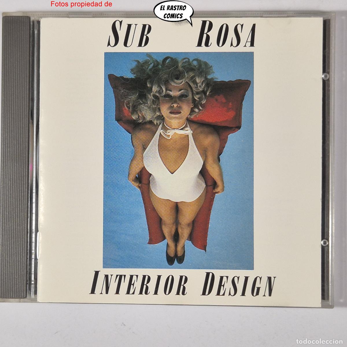 CDs de m&uacute;sica: Sub Rosa, Interior Design, CD Expression 1990, Synth-pop, excelente estado - Foto 1