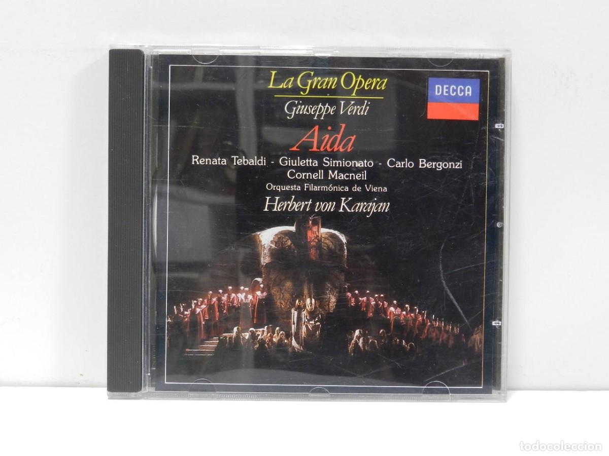 CDs de m&uacute;sica: DISCO CD. Verdi &ndash; Aida III - La Gran Opera. COMPACT DISC. - Foto 1