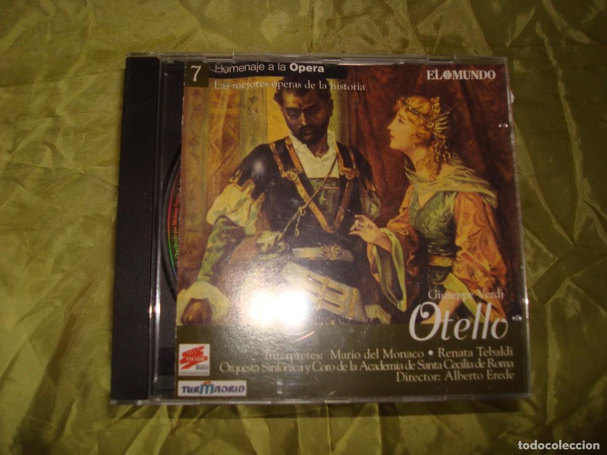 CDs de m&uacute;sica: GIUSEPPE VERDI. OTELLO. CD. IMPECABLE - Foto 1