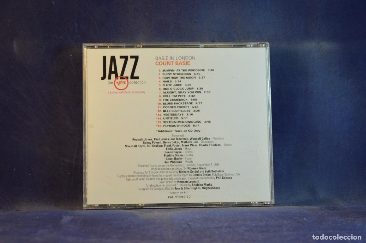 CDs de m&uacute;sica: COUNT BASIE &ndash; BASIE IN LONDON - CD - Foto 2
