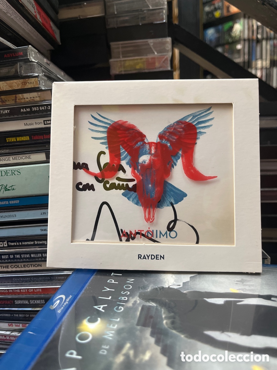 CDs de m&uacute;sica: rayden ant&oacute;nimo firmado - Foto 1