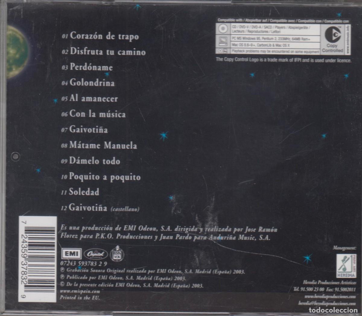 CDs de m&uacute;sica: Juan Pardo cd Lua Chea 2003 - Foto 2
