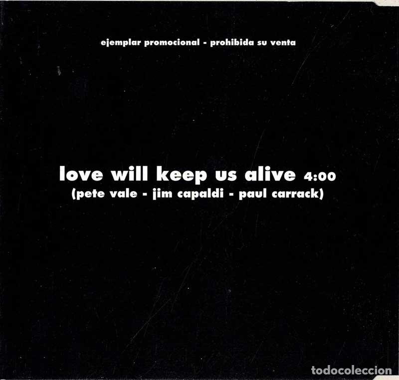 CDs de m&uacute;sica: Eagles - Love will keep us alive. CD Single Promo - Foto 2