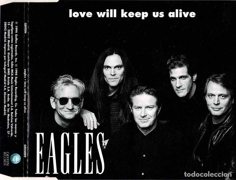 CDs de m&uacute;sica: Eagles - Love will keep us alive. CD Single Promo - Foto 1