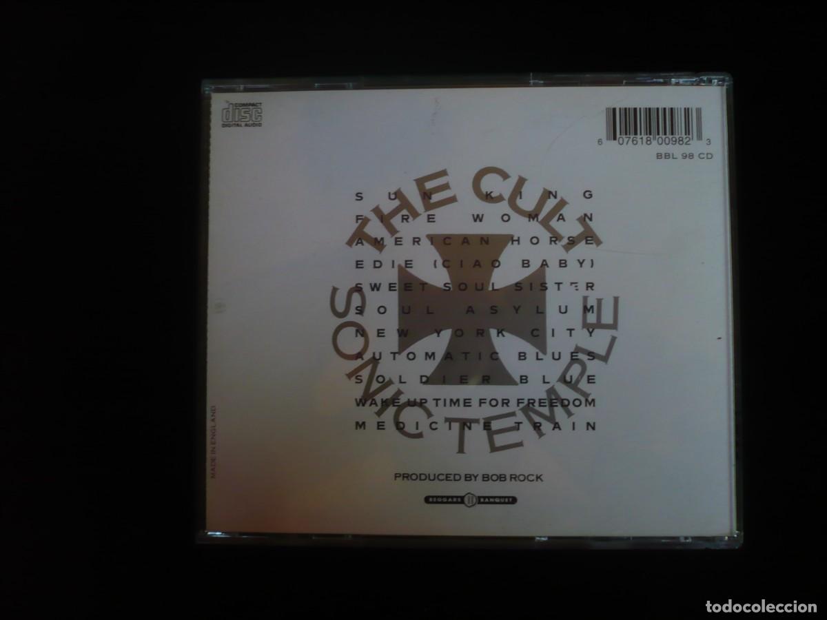 CDs de m&uacute;sica: the cult - sonic temple - cd como nuevo - Foto 2