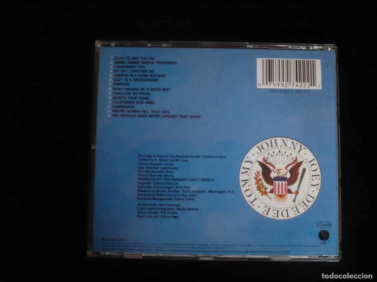 CDs de m&uacute;sica: ramones - leave home - cd como nuevo - Foto 2