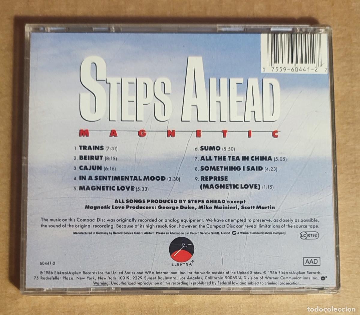 CDs de m&uacute;sica: STEPS AHEAD - MAGNETIC - 1986 - Foto 3
