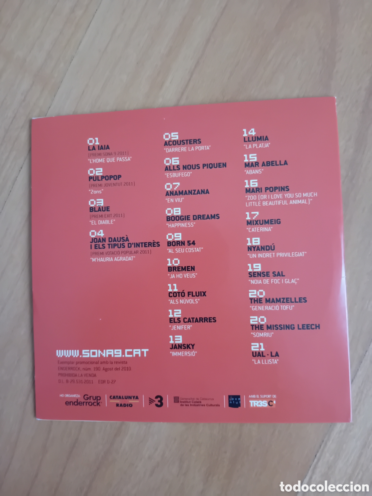 CDs de m&uacute;sica: SONA9. XI CONCURS MAQUETES 2011 - Foto 2