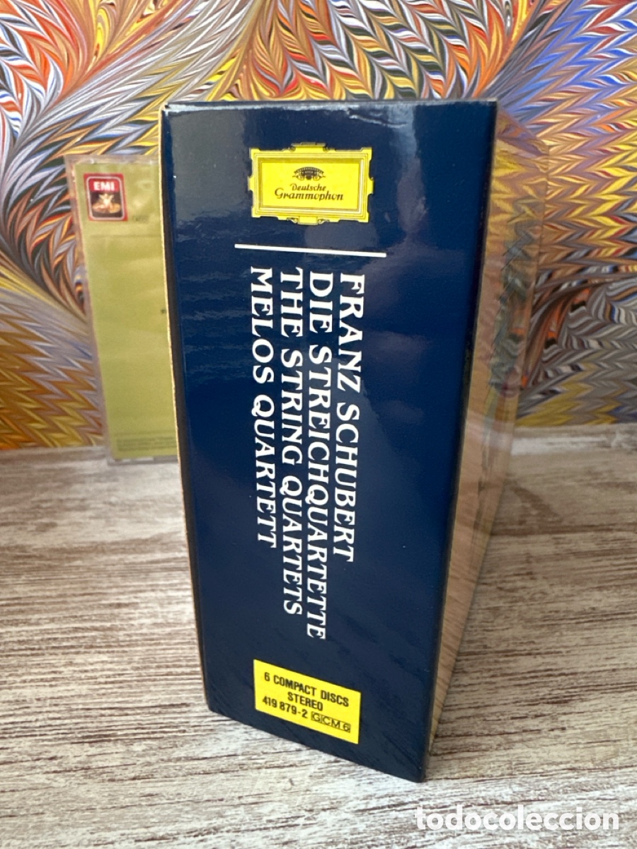 CDs de m&uacute;sica: Schubert - Melos Quartett - Die Streichquartette (6xCD) - Foto 2