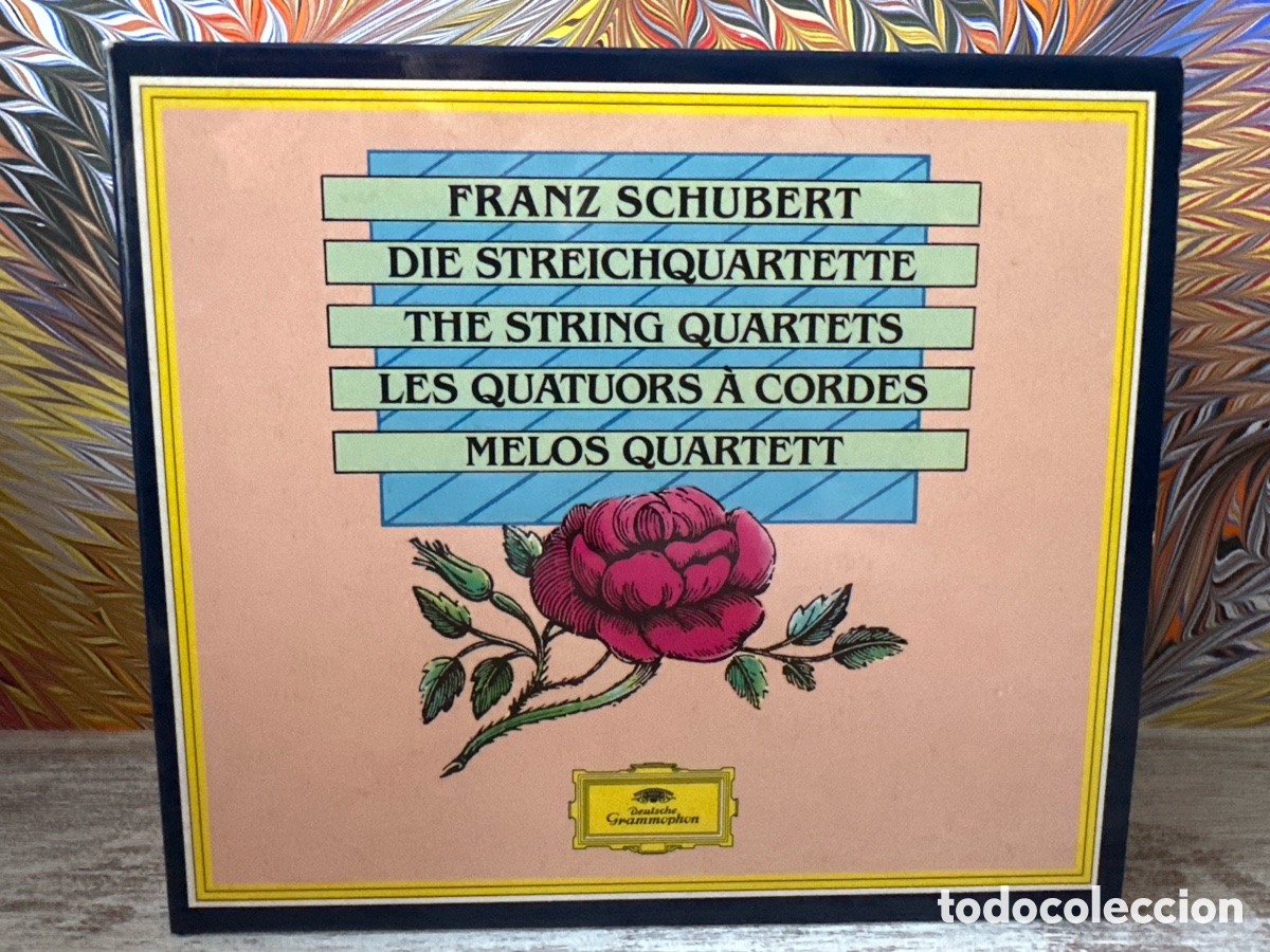 CDs de m&uacute;sica: Schubert - Melos Quartett - Die Streichquartette (6xCD) - Foto 1