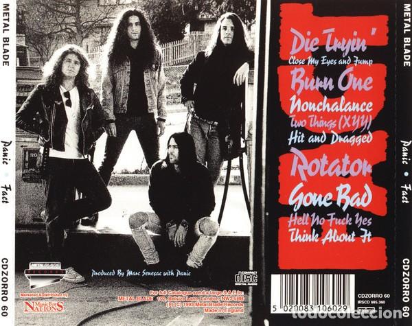 CDs de m&uacute;sica: PANIC - FACT CD 1993 THRASH METAL - Foto 2