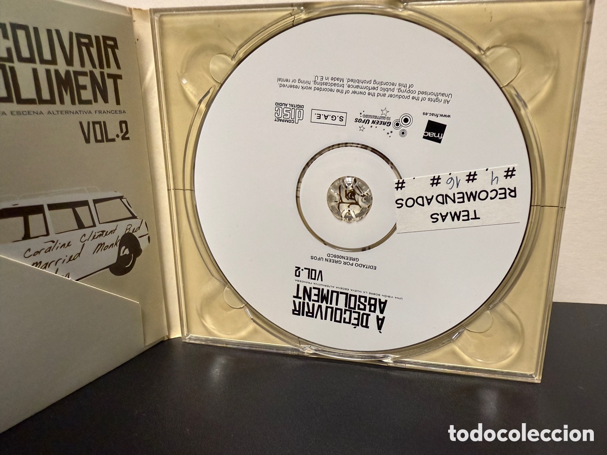 CDs de m&uacute;sica: Various - &Agrave; D&eacute;couvrir Absolument Vol. 2 (CD) - Foto 2