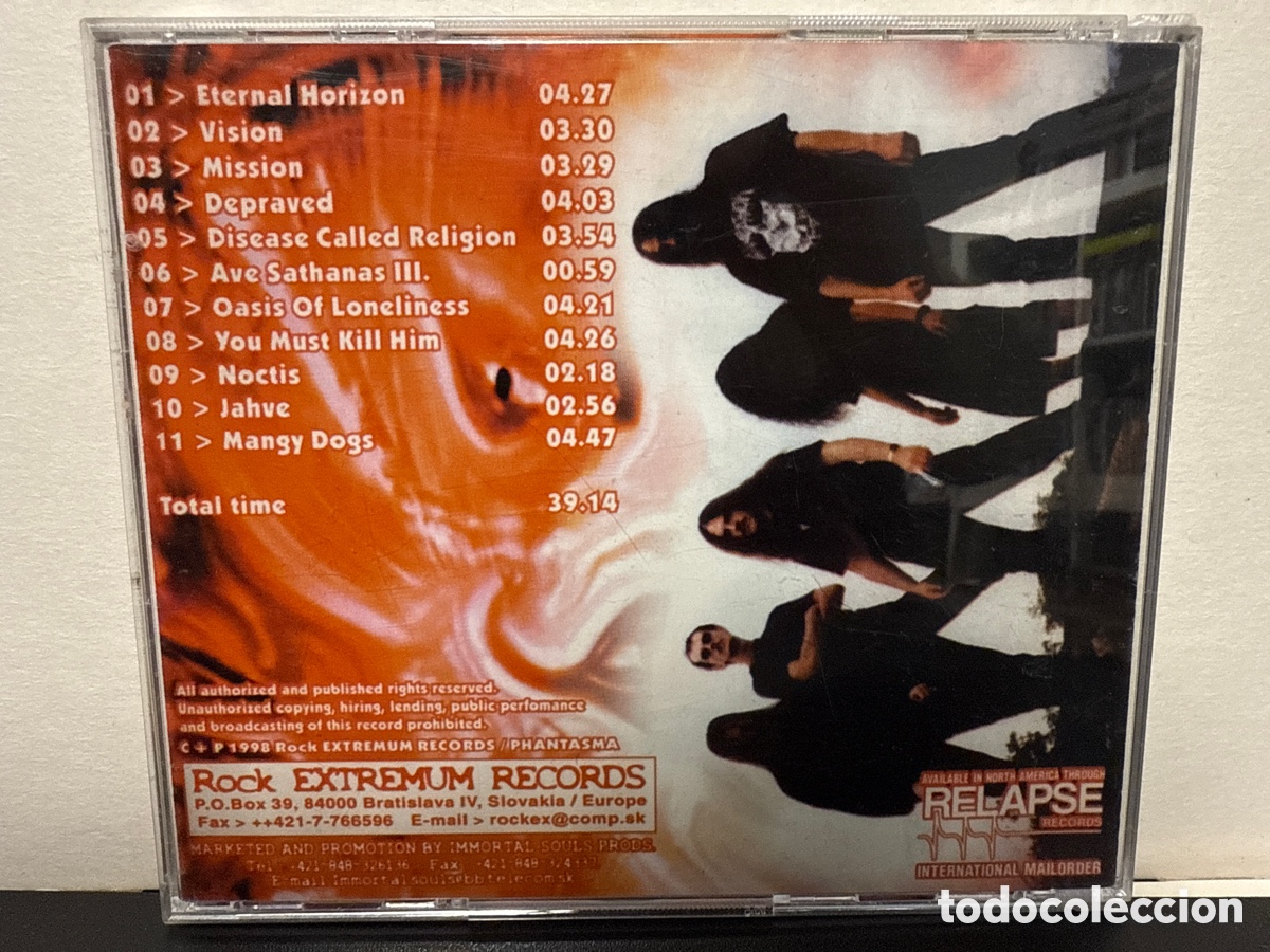 CDs de m&uacute;sica: Phantasma - Jahve (CD) - Foto 2