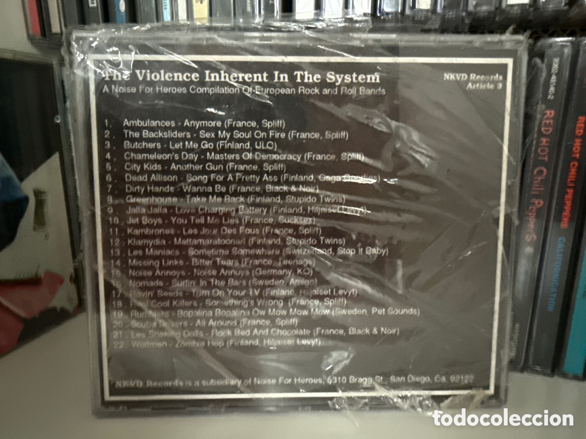 CDs de m&uacute;sica: Various - The Violence Inherent In The System (CD) - Foto 2