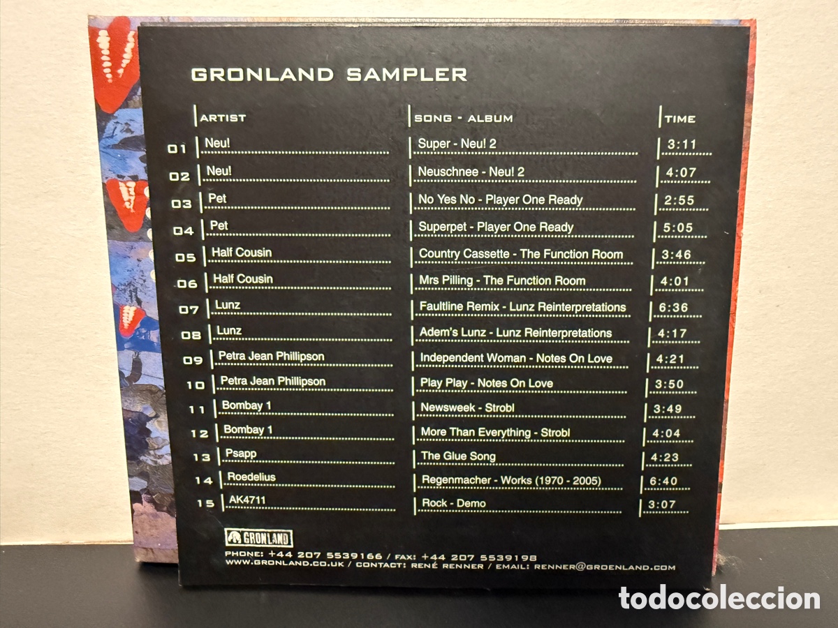 CDs de m&uacute;sica: Various - Gronland Sampler (CD) - Foto 2