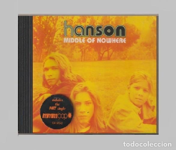 CDs de m&uacute;sica: �T36 - HANSON. MIDDLE OF NOWHERE. CD. - Foto 1
