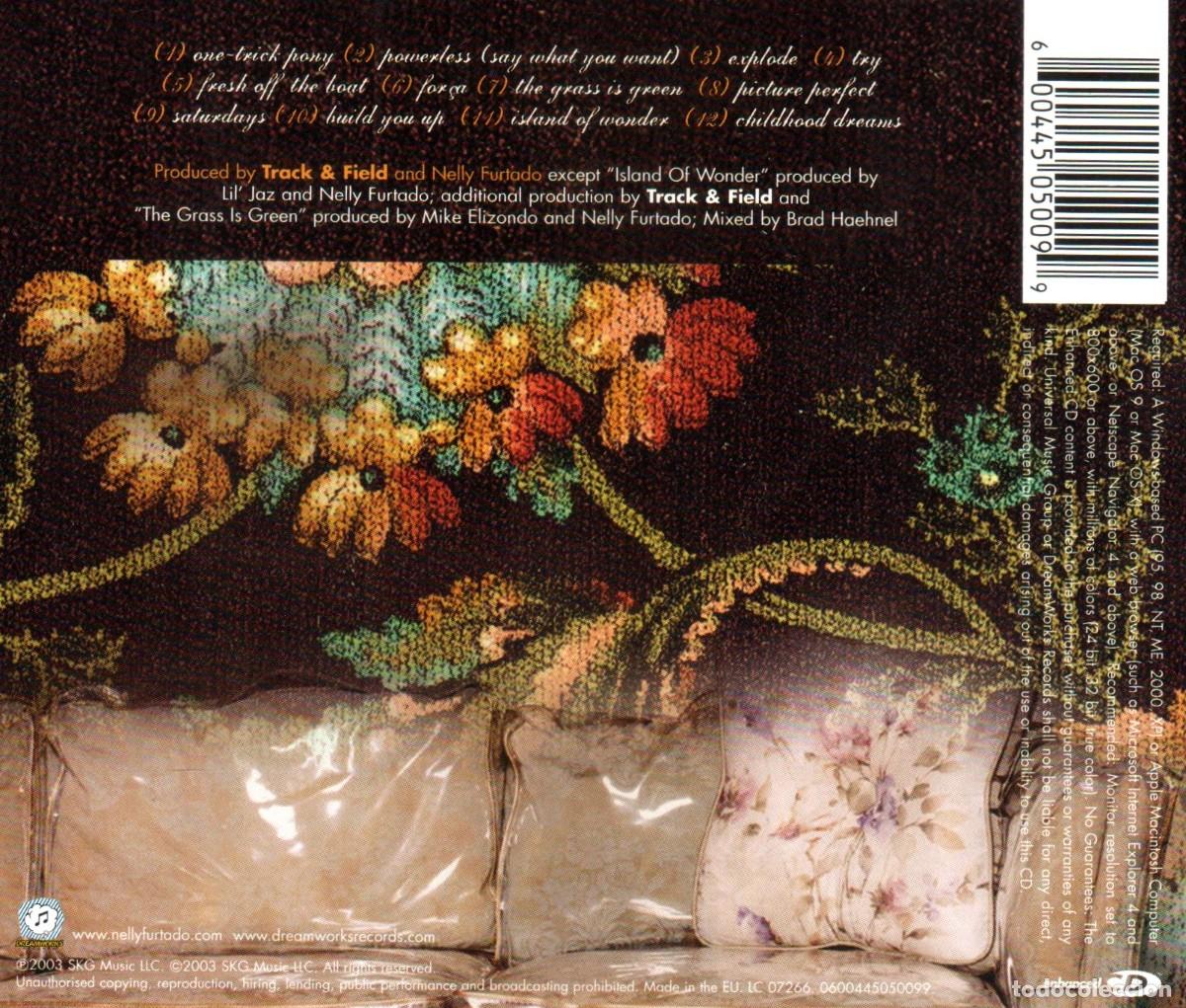 CDs de m&uacute;sica: �T38 - NELLY FURTADO. FOLKLORE. CD. - Foto 2