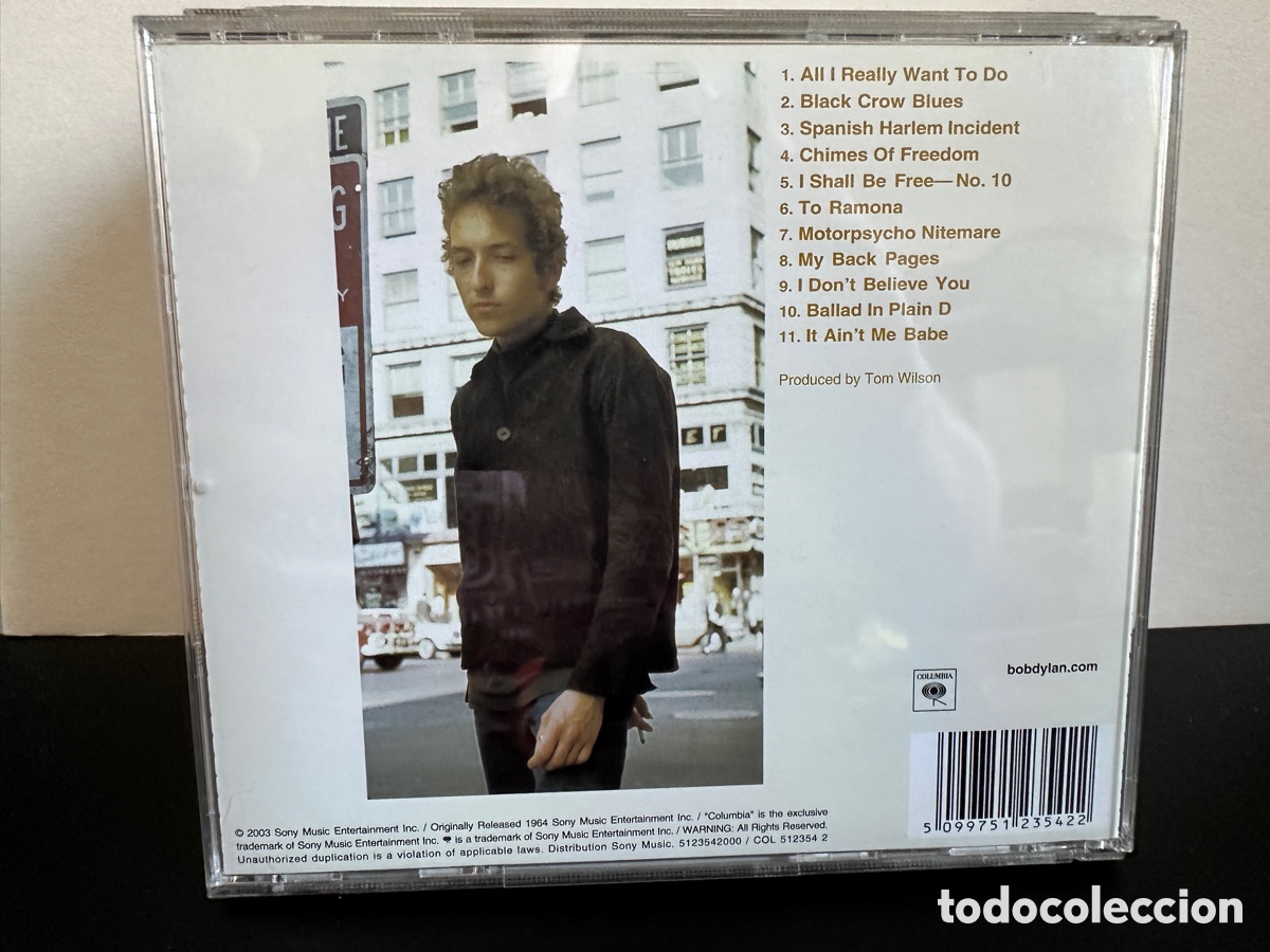 CDs de m&uacute;sica: Bob Dylan - Another Side Of Bob Dylan (CD) - Foto 2