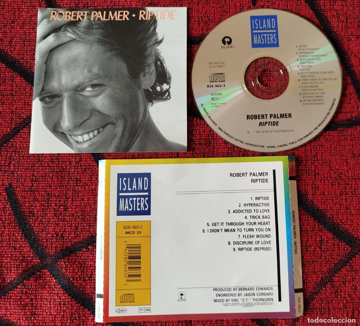 CDs de m&uacute;sica: ROBERT PALMER ** Riptide ** CD 1985 - Foto 1