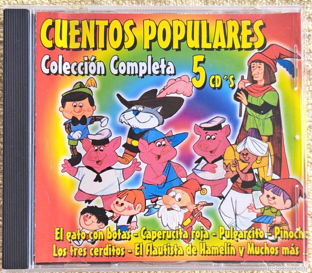 CDs de m&uacute;sica: CUENTOS POPULARES. 5 CDS. 2002 - Foto 1