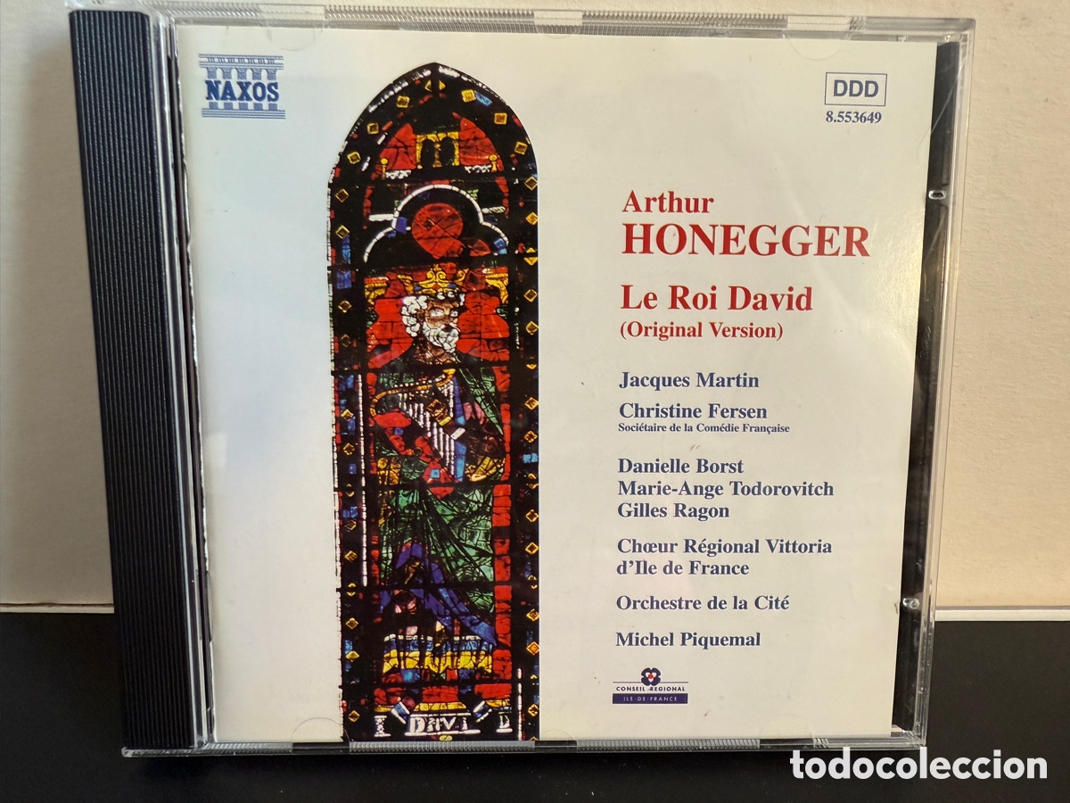 CDs de m&uacute;sica: Honegger - Michel Piquemal - Le Roi David (Original Version) (CD) - Foto 1