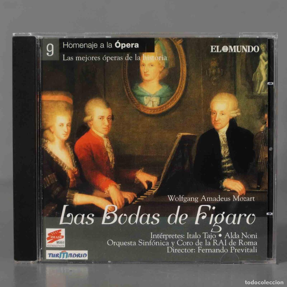 CDs de M&uacute;sica: CD. Previtali &ndash; Las Bodas De F&iacute;garo MOZART