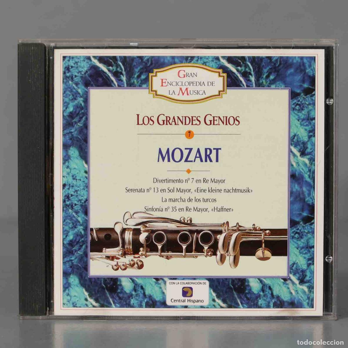 CDs de M&uacute;sica: CD. MOZART DIVERTIMENTO 7 SERENATA 13 MARCHA TURCOS SINFONIA 35