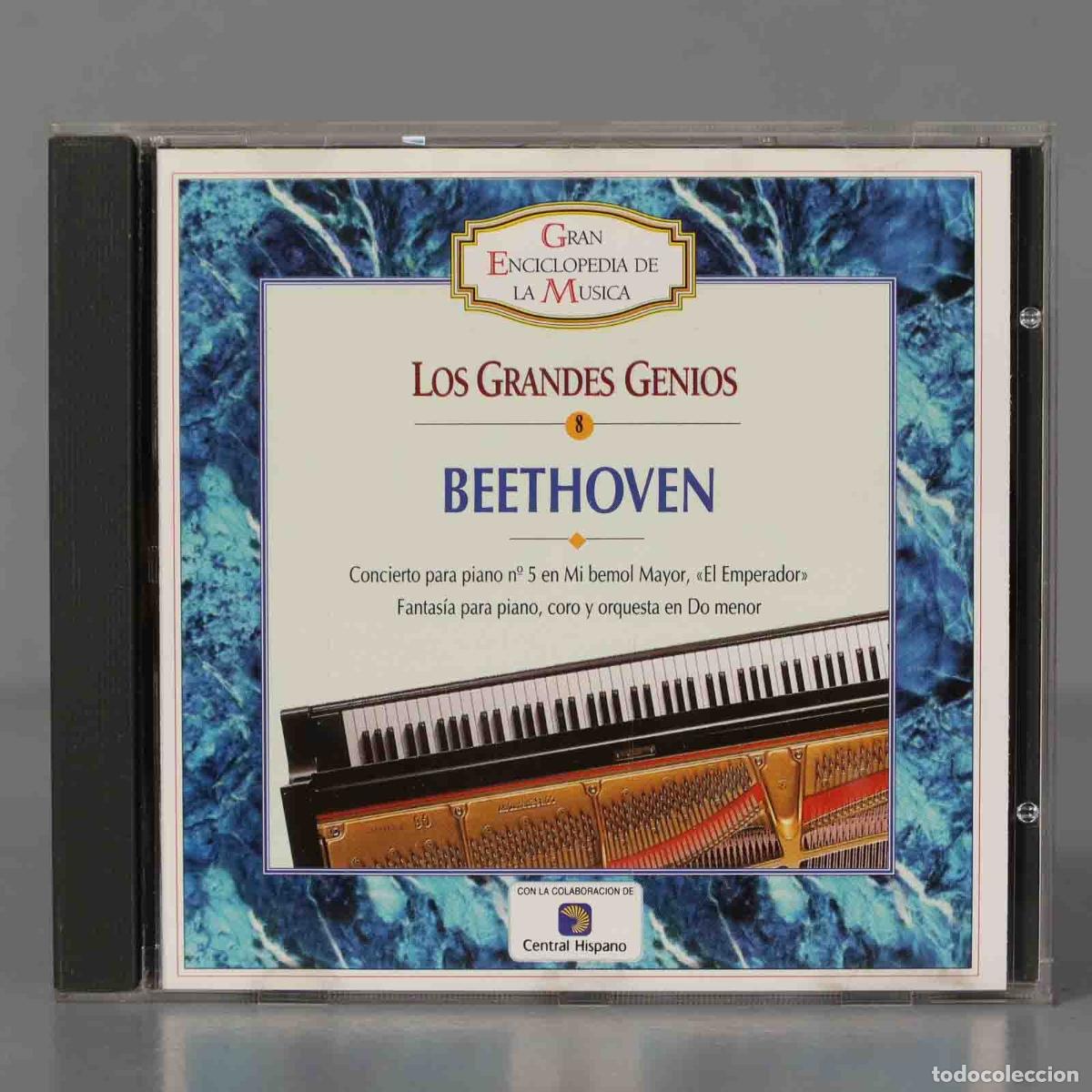 CDs de m&uacute;sica: CD. BEETHOVEN Concierto para piano ne 5 en Mi bemol Mayor, &laquo;El Emperador&raquo; Fantas&iacute;a para piano, coro