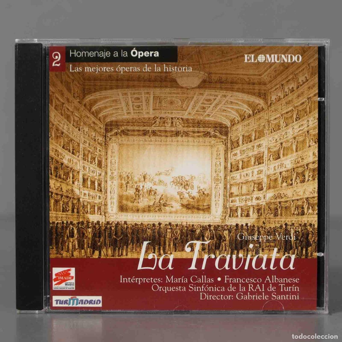 CDs de M&uacute;sica: CD. Santini &ndash; La Traviata VERDI