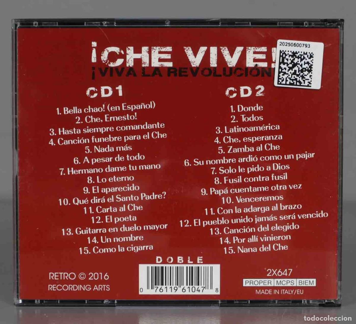 CDs de m&uacute;sica: CD. Che Vive! Viva La Revoluci&oacute;n! - Foto 2
