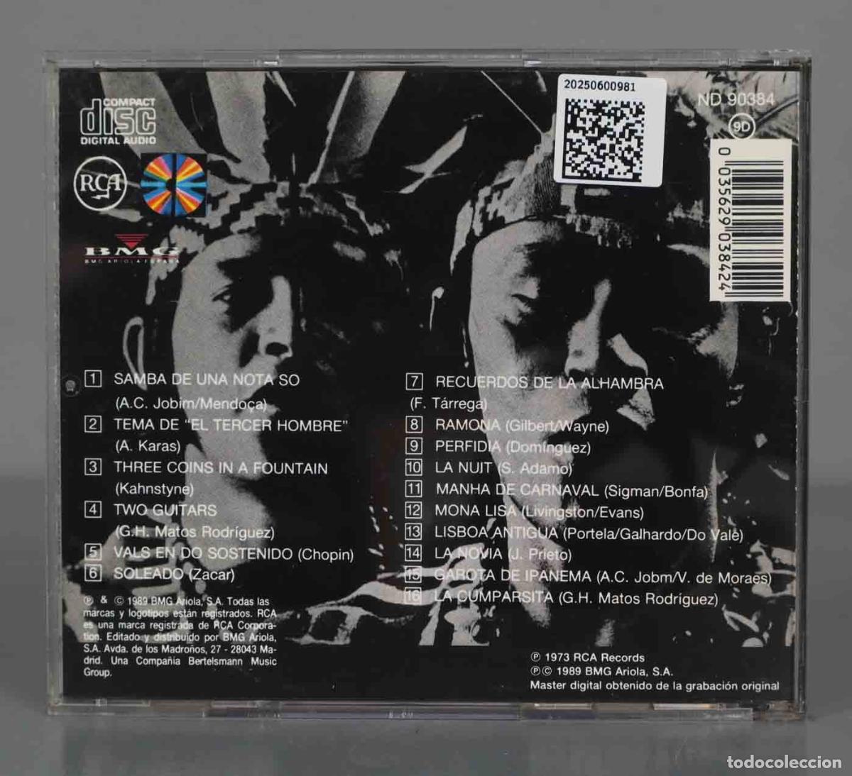 CDs de m&uacute;sica: CD. Los Indios Trabajaras &ndash; Grandes Exitos - Foto 2