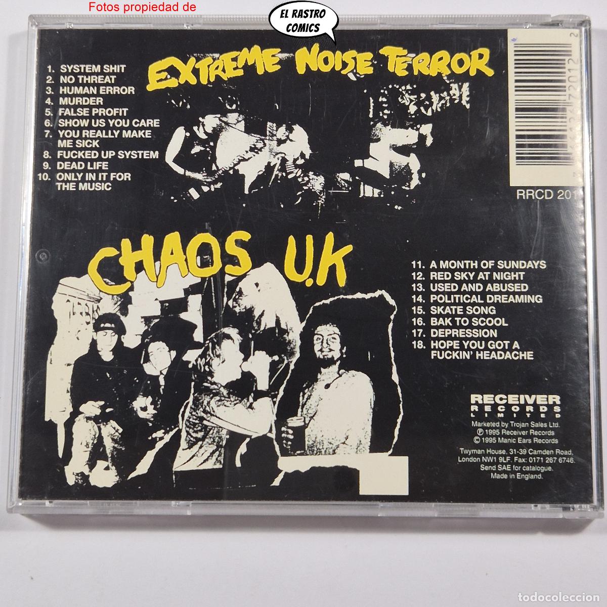 chaos u.k. & extreme noise terror, radioactive, - Buy CD's of Rock