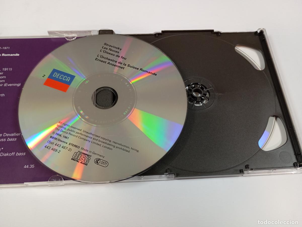 CDs de m&uacute;sica: STRAVINSKY BALLETS. ERNEST ANSERMET. DOBLE CD. DECCA. TDKCD133 - Foto 3