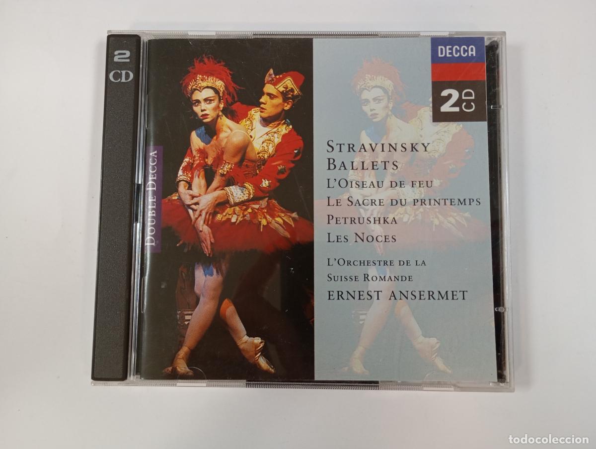 CDs de m&uacute;sica: STRAVINSKY BALLETS. ERNEST ANSERMET. DOBLE CD. DECCA. TDKCD133 - Foto 1
