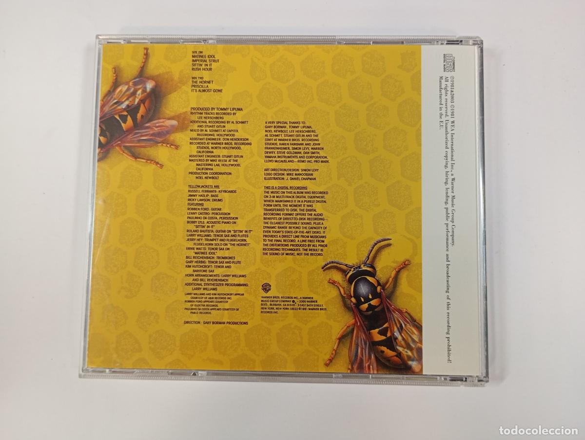 CDs de m&uacute;sica: YELLOW JACKETS. CD. TDKCD163 - Foto 2