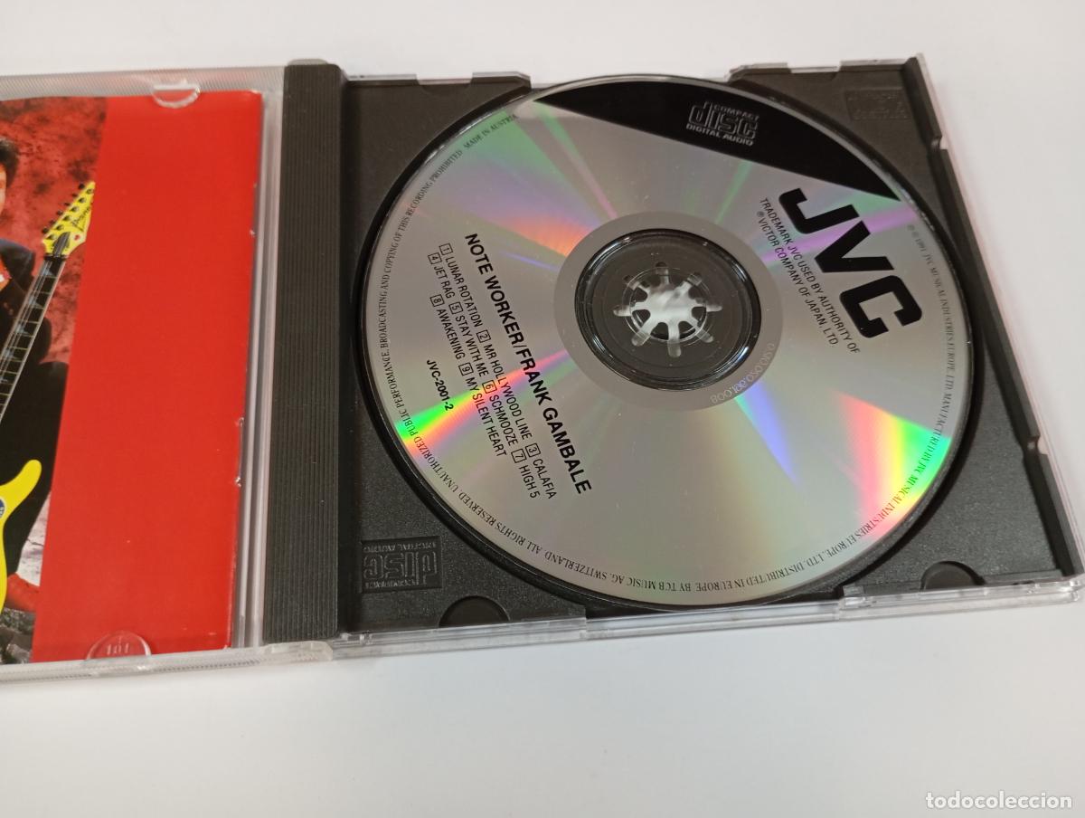 CDs de m&uacute;sica: Note Worker - Frank Gambale. CD. TDKCD155 - Foto 3
