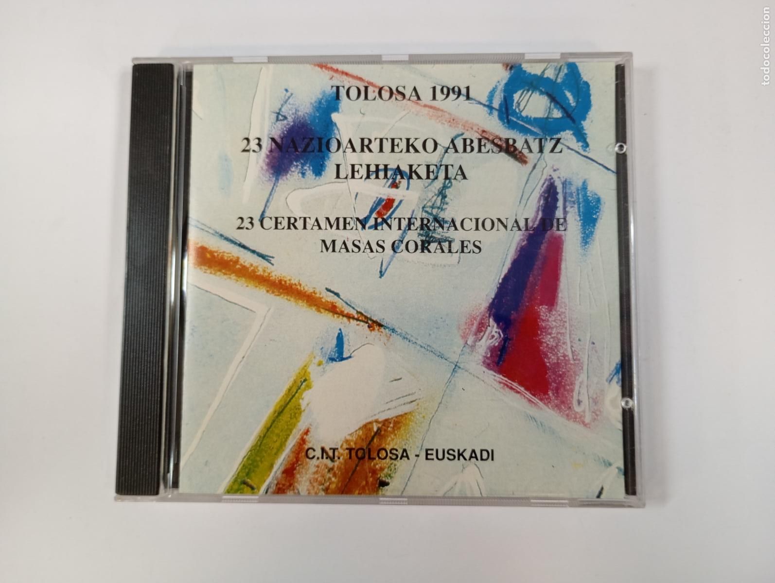CDs de Musique: TOLOSA 1991. 23 CERTAMENTE INTERNACIONAL DE MASAS CORALES. CD. TDKCD185