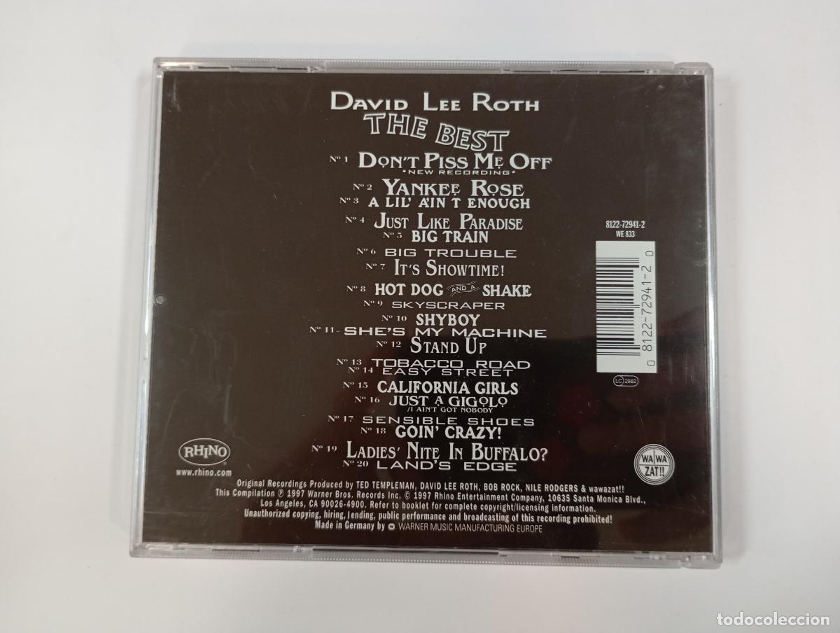 CDs de m&uacute;sica: DAVID LEE ROTH. THE BEST. CD. TDKCD173 - Foto 2