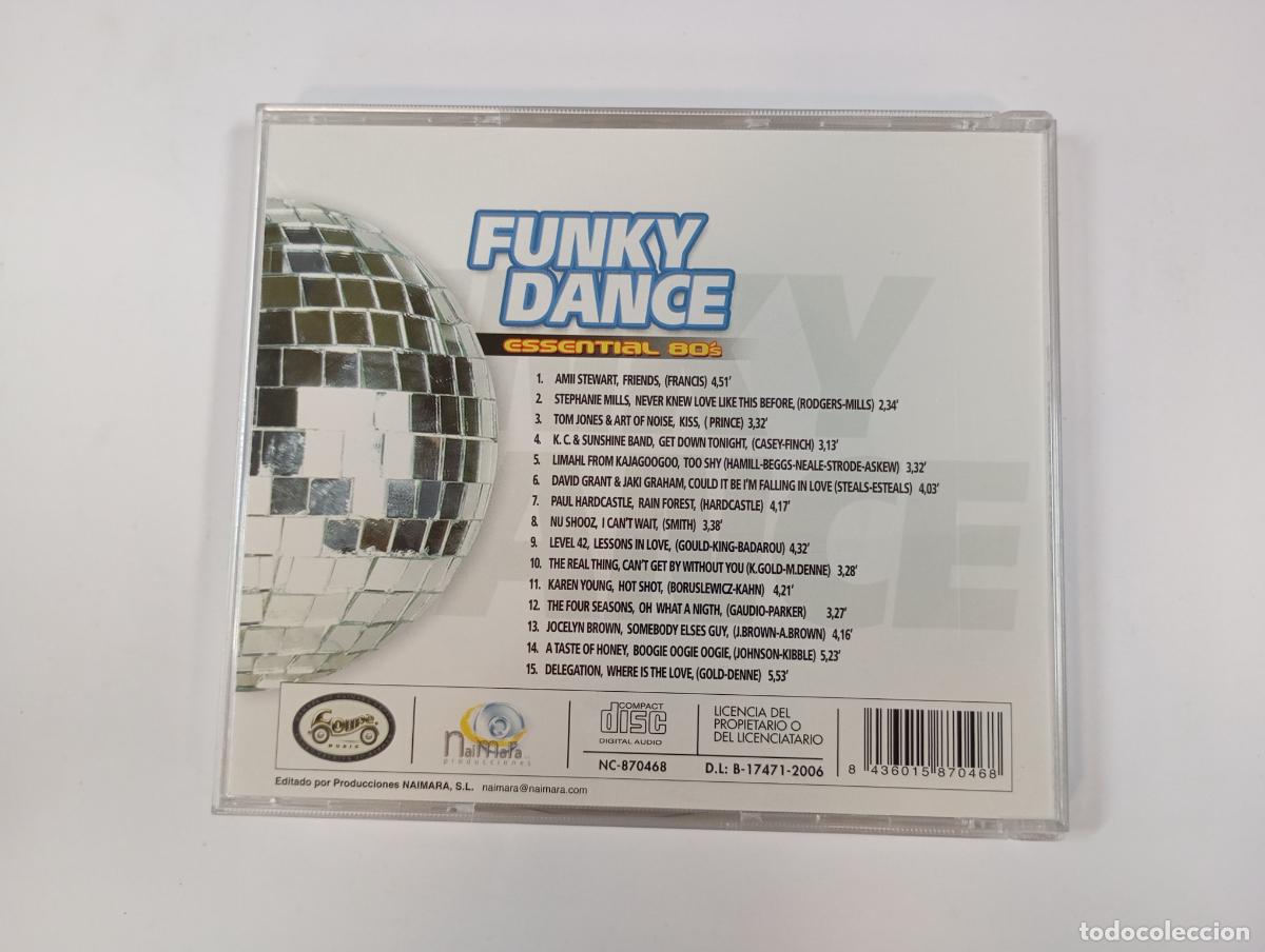 CDs de m&uacute;sica: FUNKY DANCE. ESSENTIAL 80S. CD. TDKCD173 - Foto 2