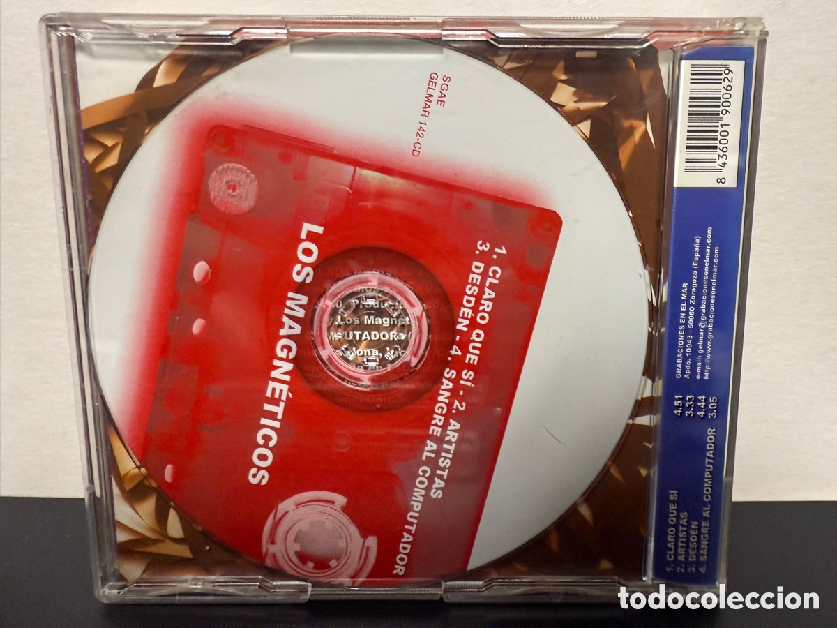 CDs de m&uacute;sica: Los Magn&eacute;ticos - Claro Que S&iacute; (CD) - Foto 2