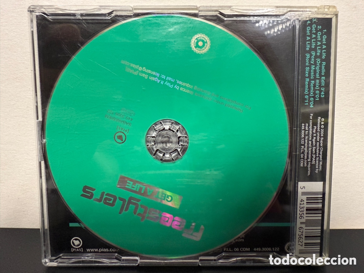 CDs de m&uacute;sica: Freestylers - Get A Life (CD) - Foto 2