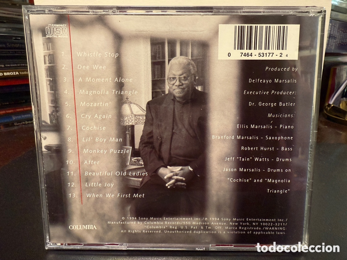 CDs de m&uacute;sica: Ellis Marsalis - Whistle Stop (CD) - Foto 2